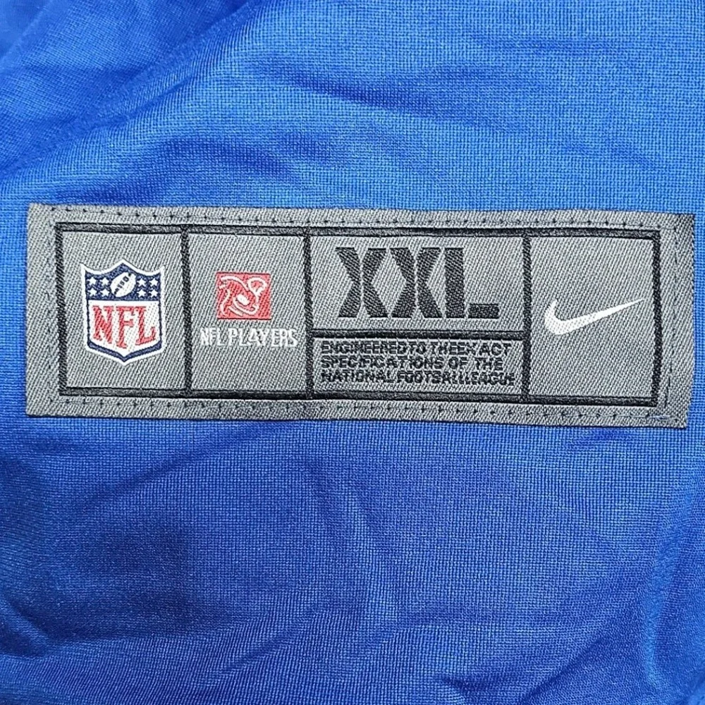 Nike Buffalo Bills Damar Hamlin 3 On Field Jersey Mens XXL Blue NFL NEW